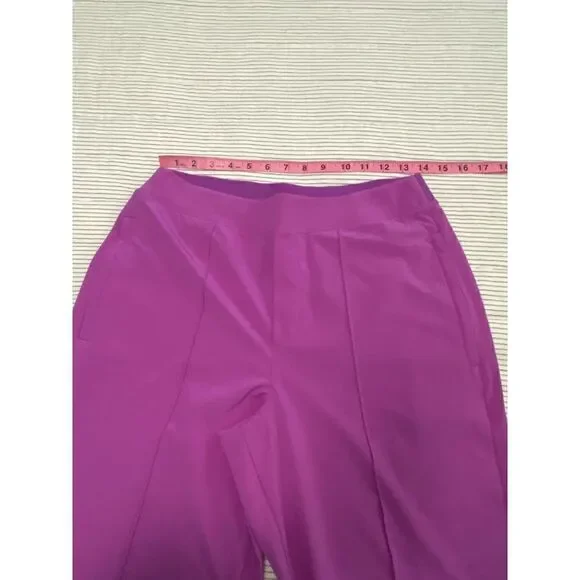 NWOT Athleta Brooklyn Heights Jazzy Purple Pants Size 8